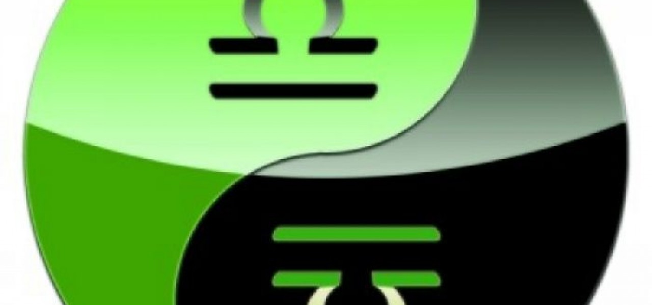 Libra Color. Green Color Therapy